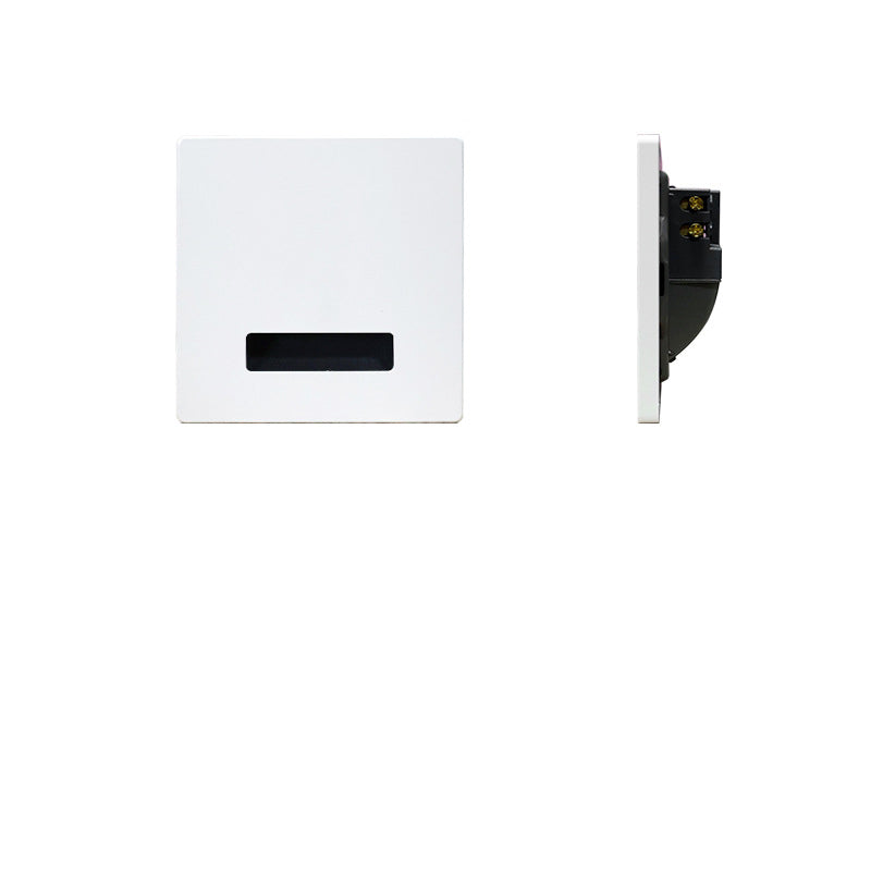 Modern Minimalist Waterproof Aluminum Steel PC Square LED Recessed Wall Lamp for Hallway