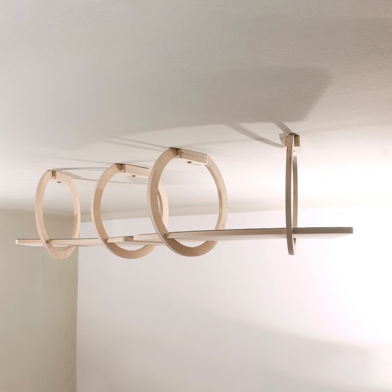 Modern Minimalist Round Curved Cat Tree Condo with Hammock for Living Room-Orizon Depot