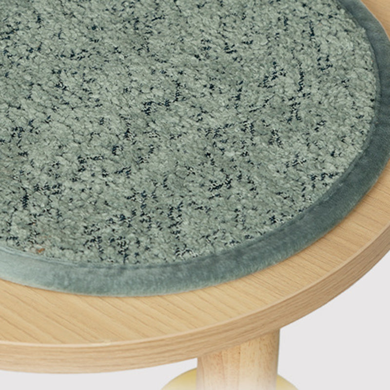 Modern Nordic Rectangular Cat Tree Condo with Velvet and Sisal Fabric-Orizon Depot