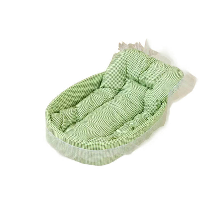 Sleek Minimalist Oval Cat Bed in Polyester for Living Room & Bedroom-Orizon Depot