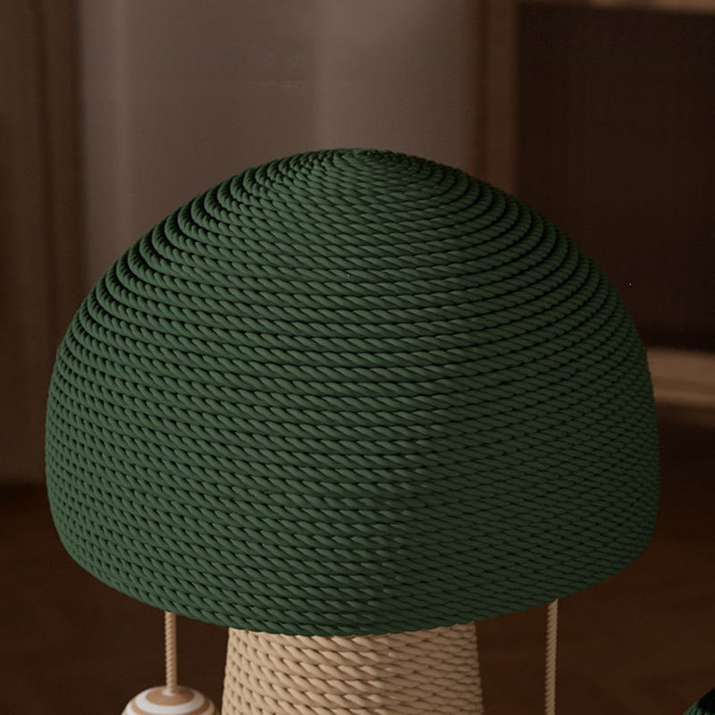Contemporary Mushroom-Shaped Cat Tower with Hemp Rope for Bedroom-Orizon Depot