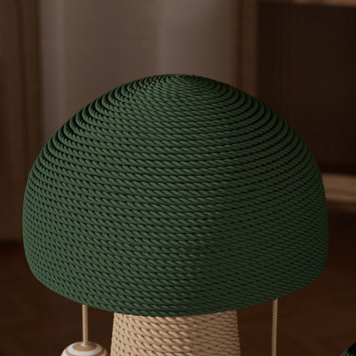 Contemporary Mushroom-Shaped Cat Tower with Hemp Rope for Bedroom-Orizon Depot