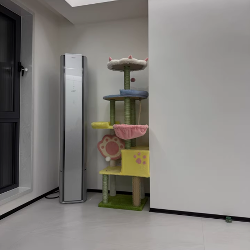Modern Multi-Functional Cat Tree with Velvet Fabric and Sisal-Orizon Depot