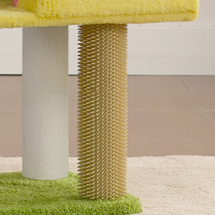 Modern Multi-Functional Cat Tree with Velvet Fabric and Sisal-Orizon Depot