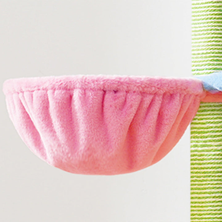 Modern Multi-Functional Cat Tree with Velvet Fabric and Sisal-Orizon Depot