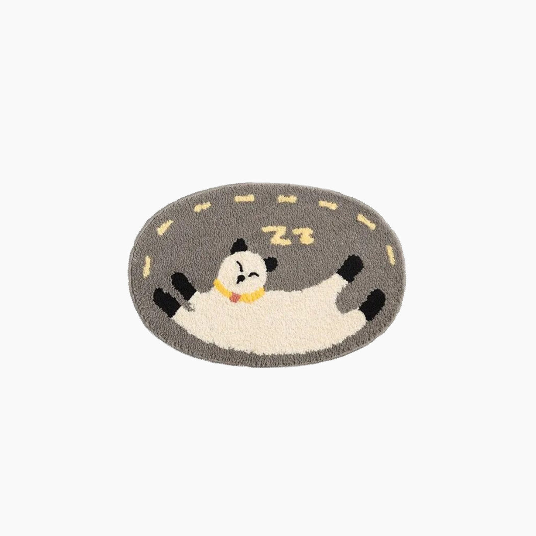 Cute Animal Handmade Bath Mat for Stylish Bathroom Decor-Orizon Depot