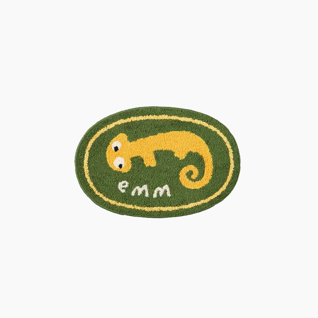 Cute Animal Handmade Bath Mat for Stylish Bathroom Decor-Orizon Depot