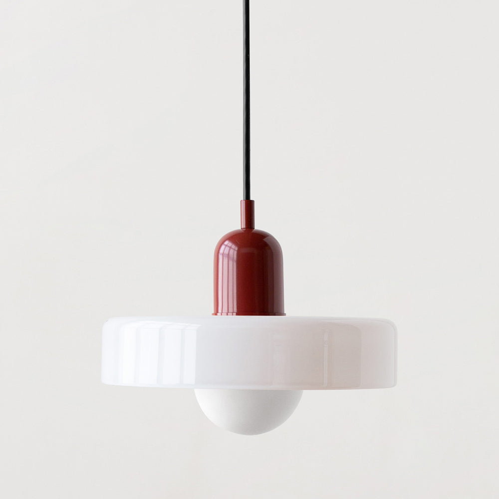 Modern Colored Glass Bauhaus Pendant Lamp-Orizon Depot