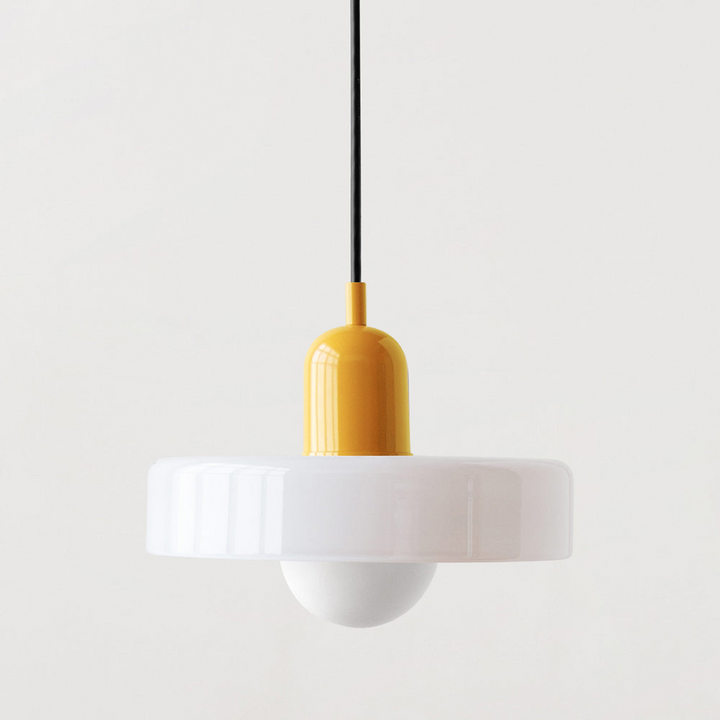 Modern Colored Glass Bauhaus Pendant Lamp-Orizon Depot