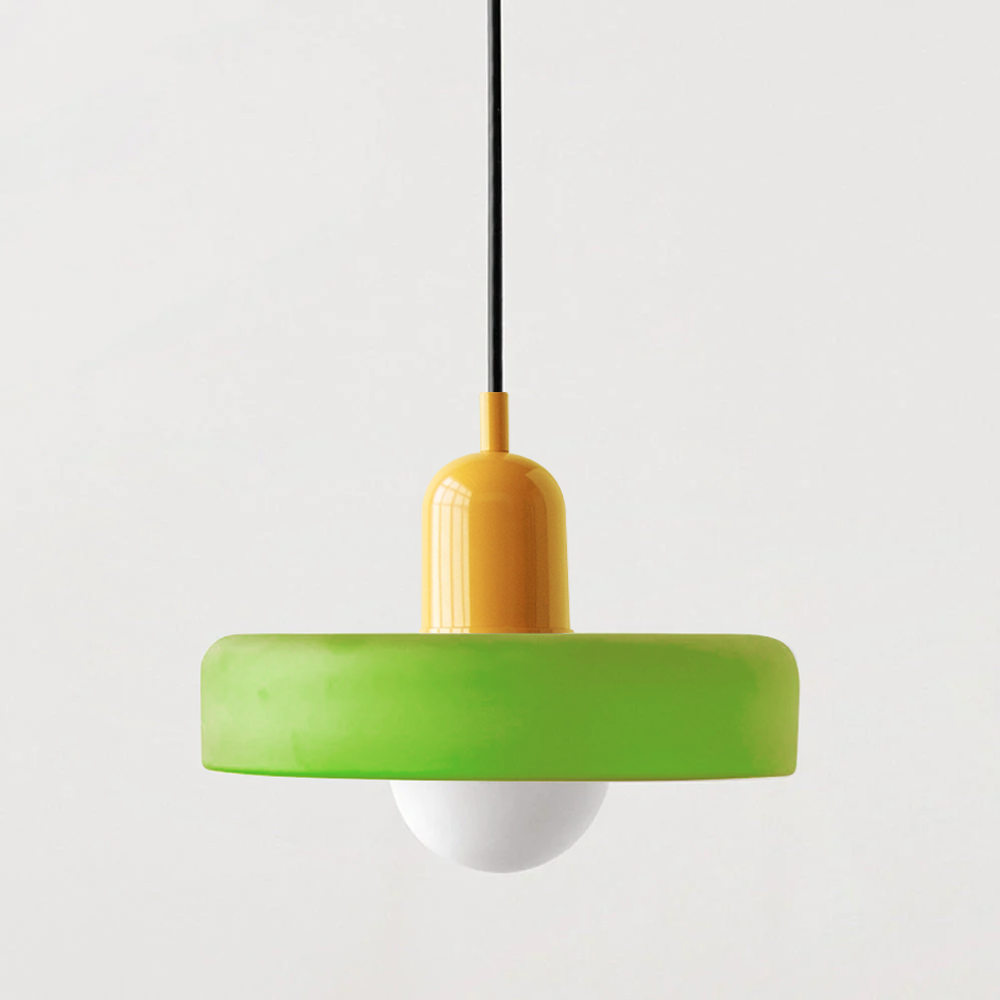 Modern Colored Glass Bauhaus Pendant Lamp-Orizon Depot