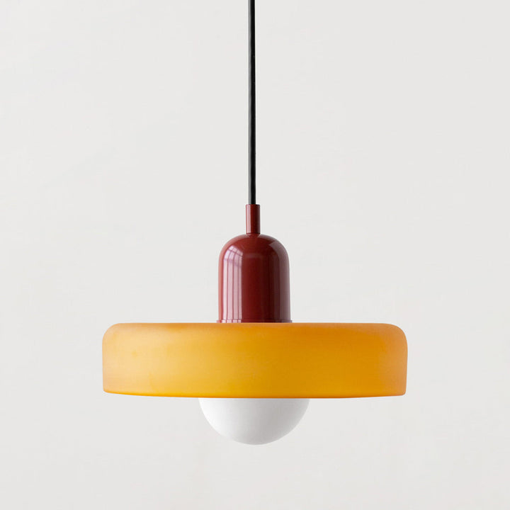 Modern Colored Glass Bauhaus Pendant Lamp-Orizon Depot