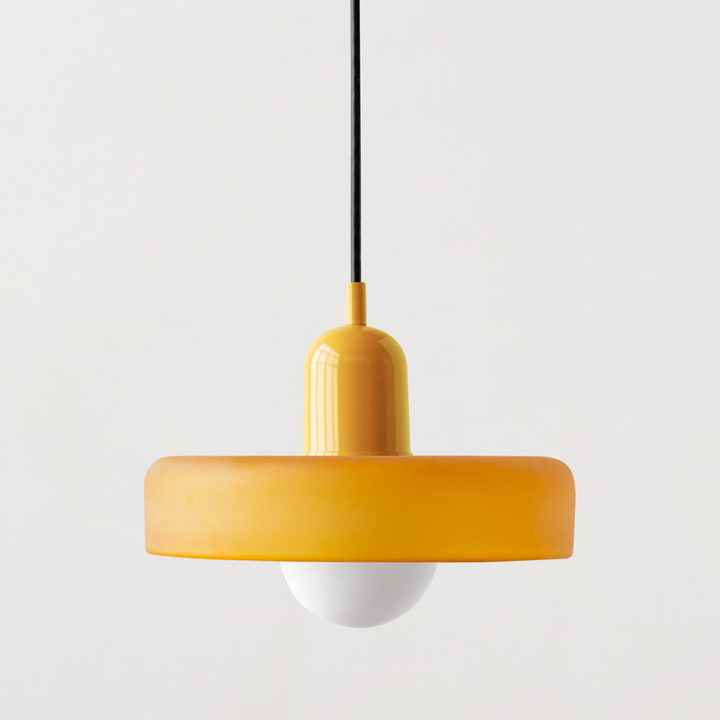 Modern Colored Glass Bauhaus Pendant Lamp-Orizon Depot