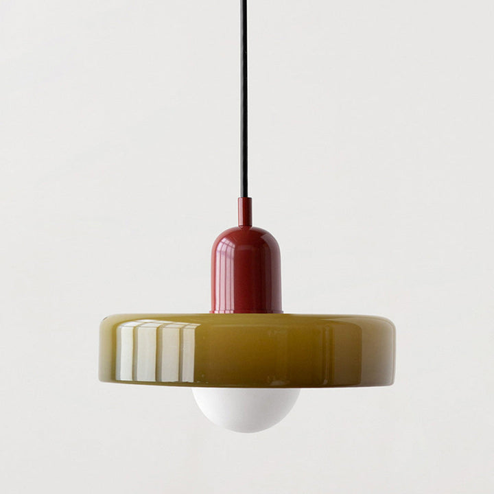 Modern Colored Glass Bauhaus Pendant Lamp-Orizon Depot