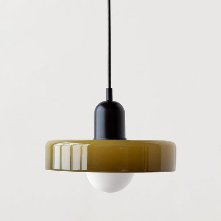 Modern Colored Glass Bauhaus Pendant Lamp-Orizon Depot