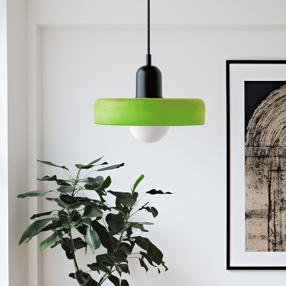 Modern Colored Glass Bauhaus Pendant Lamp-Orizon Depot