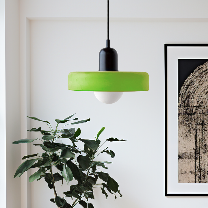 Modern Colored Glass Bauhaus Pendant Lamp-Orizon Depot