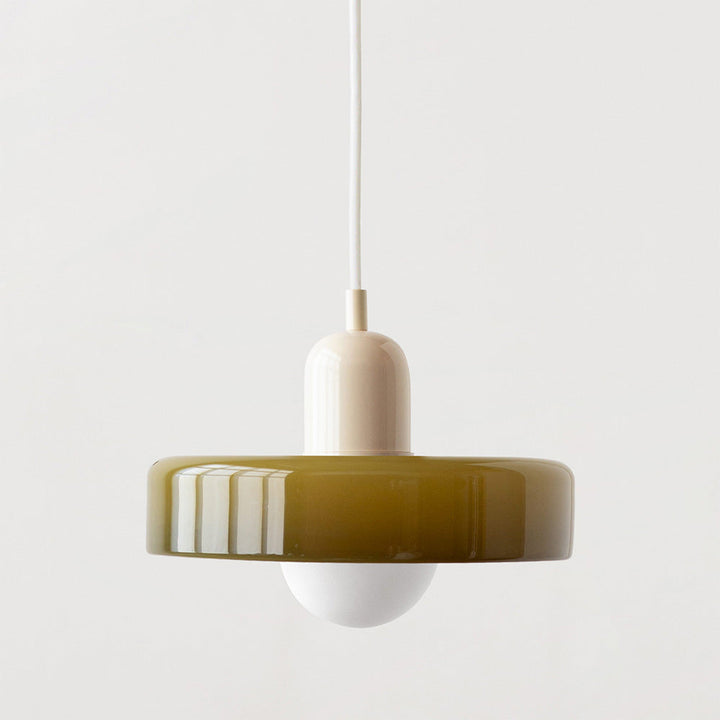 Modern Colored Glass Bauhaus Pendant Lamp-Orizon Depot
