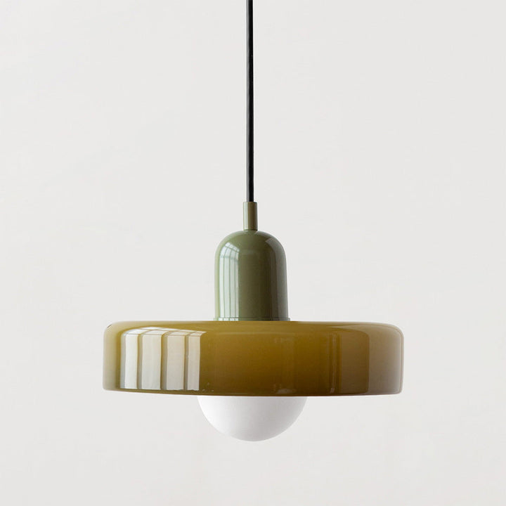 Modern Colored Glass Bauhaus Pendant Lamp-Orizon Depot