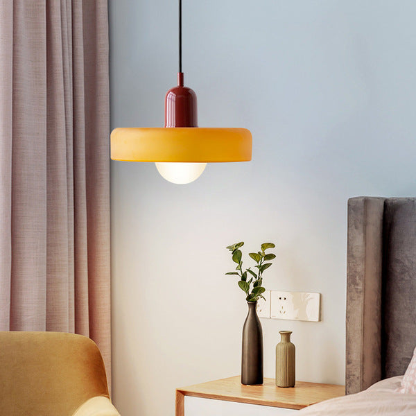 Modern Colored Glass Bauhaus Pendant Lamp-Orizon Depot