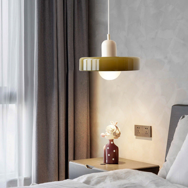 Modern Colored Glass Bauhaus Pendant Lamp-Orizon Depot