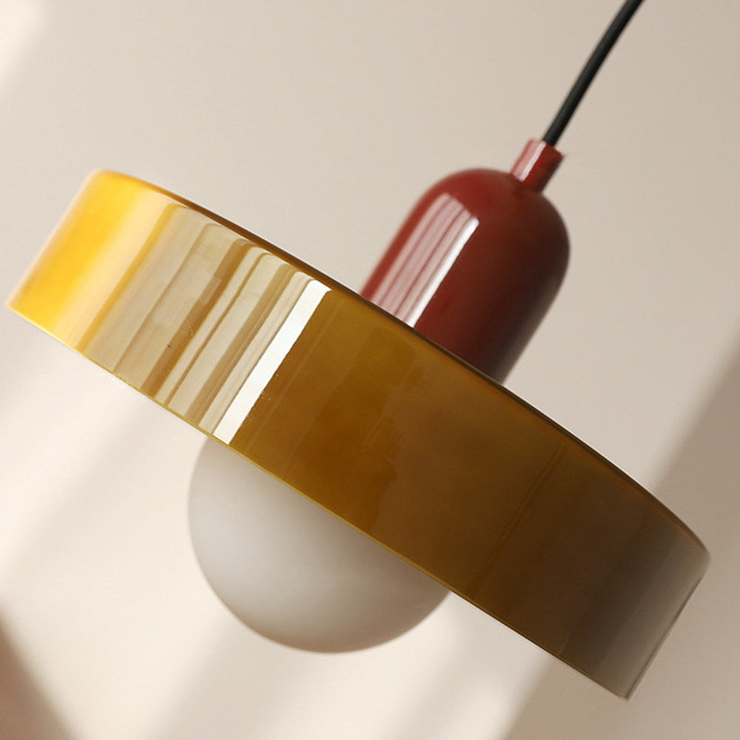 Modern Colored Glass Bauhaus Pendant Lamp-Orizon Depot