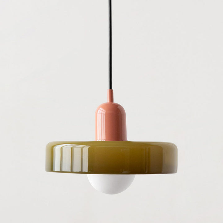 Modern Colored Glass Bauhaus Pendant Lamp-Orizon Depot
