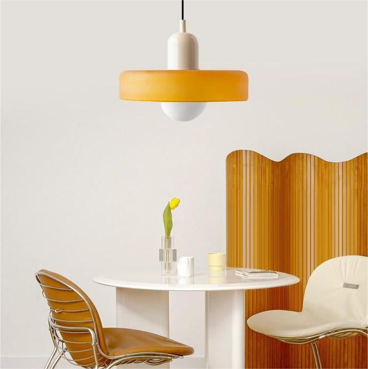 Modern Colored Glass Bauhaus Pendant Lamp-Orizon Depot