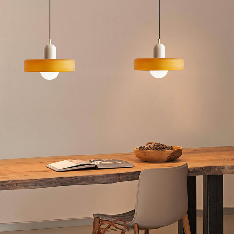 Modern Colored Glass Bauhaus Pendant Lamp-Orizon Depot