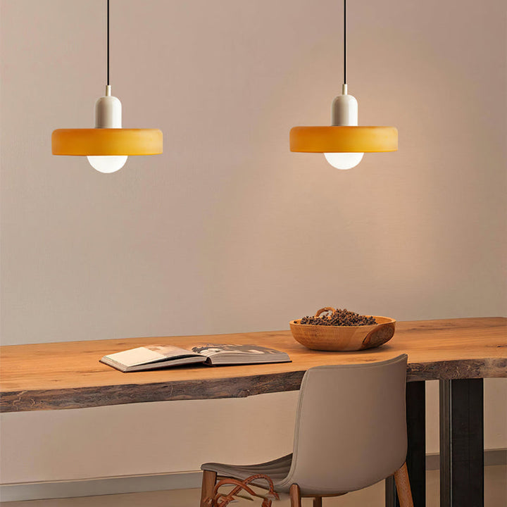 Modern Colored Glass Bauhaus Pendant Lamp-Orizon Depot