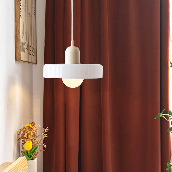 Modern Colored Glass Bauhaus Pendant Lamp-Orizon Depot
