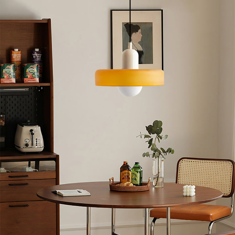 Modern Colored Glass Bauhaus Pendant Lamp-Orizon Depot