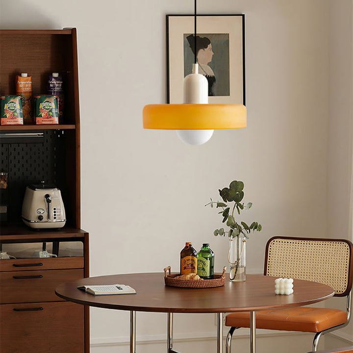Modern Colored Glass Bauhaus Pendant Lamp-Orizon Depot