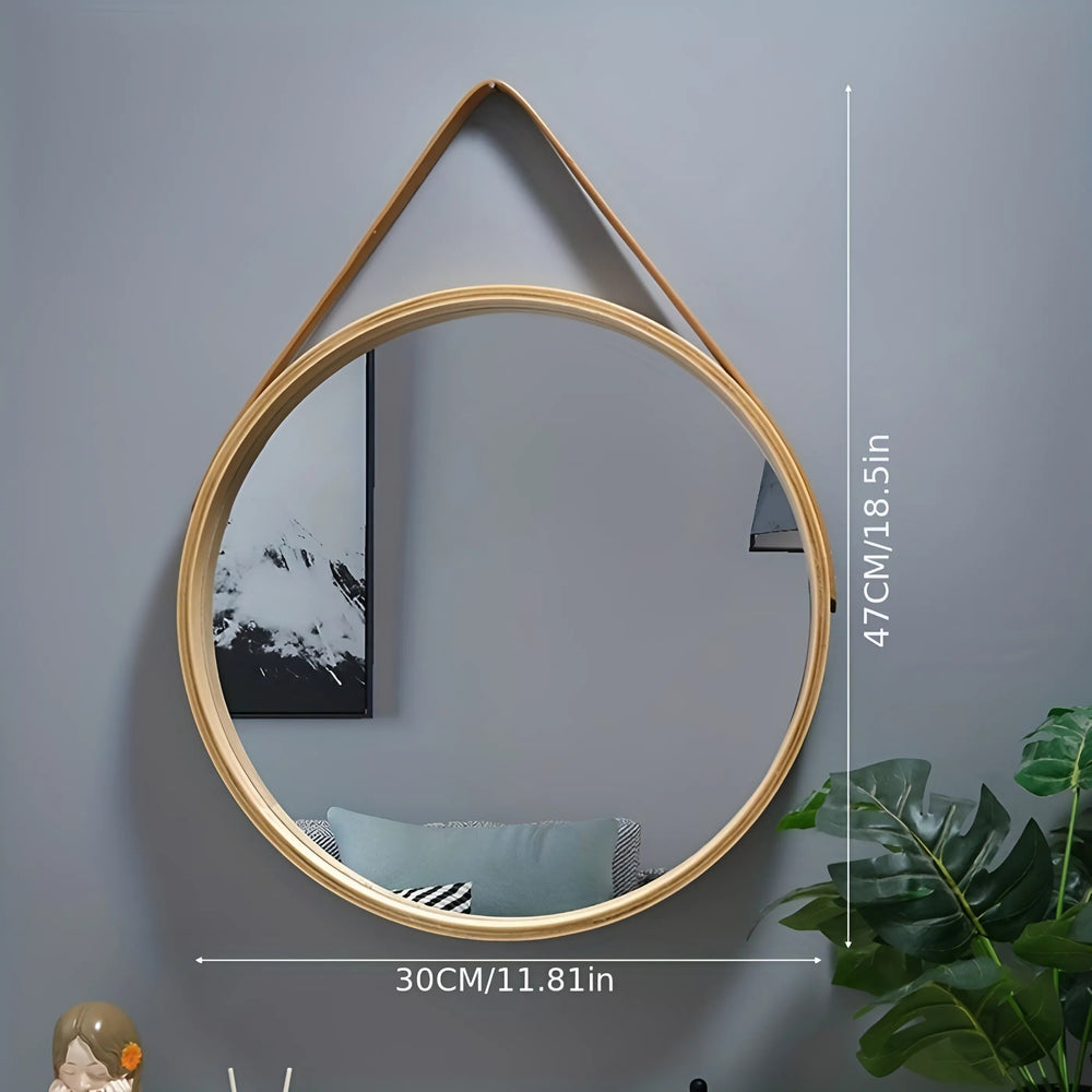 Premium Drill-Free Makeup Mirror for Effortless Beauty Application-Orizon Depot