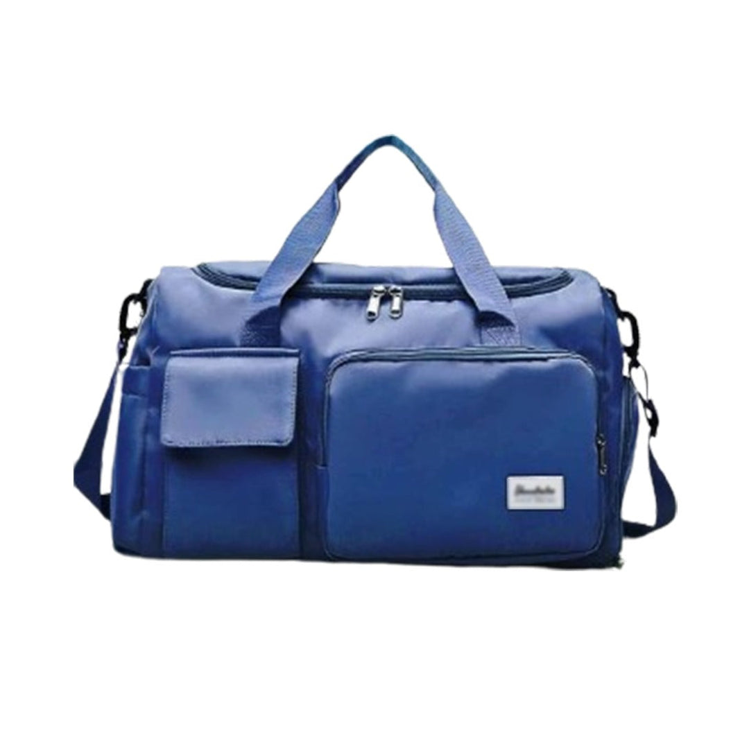 Multi-Pocket Travel Bag, Sports Duffle with Shoe Compartment-Orizon Depot