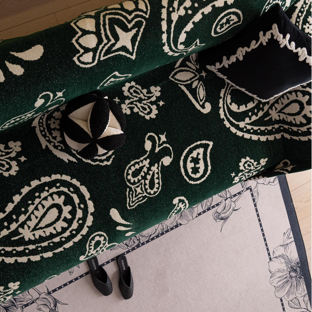 Boho Bloom Soft Sofa Cover - Stylish and Comfortable Furniture Protector-Orizon Depot