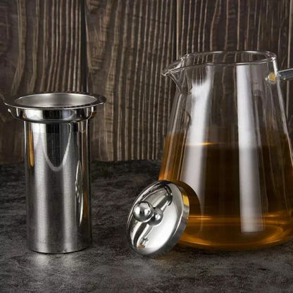 Borosilicate Teapot with Infuser for Perfect Tea Brewing-Orizon Depot