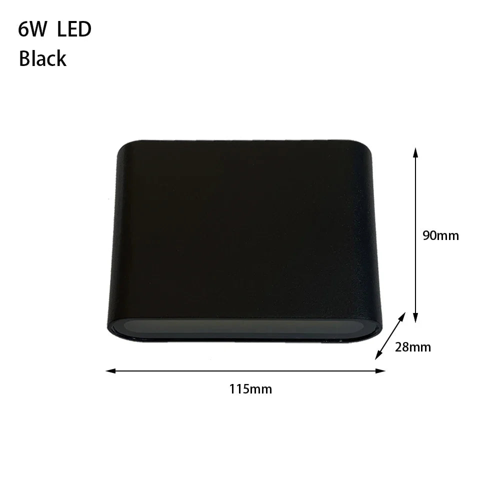 Waterproof Outdoor Wall Light | Durable Aluminum, Energy Efficient