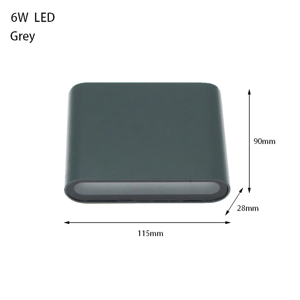 Waterproof Outdoor Wall Light | Durable Aluminum, Energy Efficient