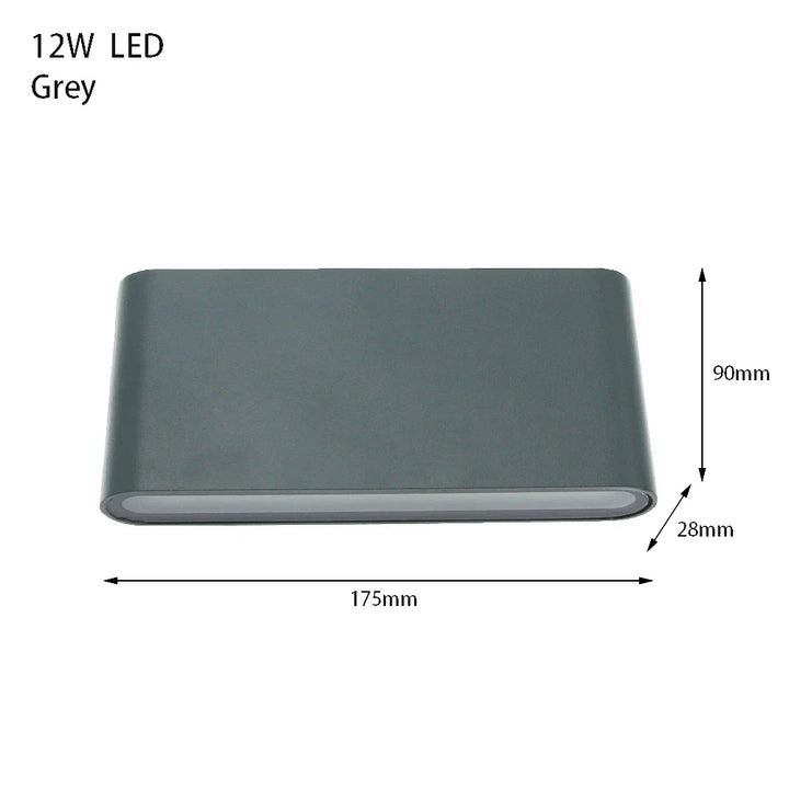 Waterproof Outdoor Wall Light | Durable Aluminum, Energy Efficient