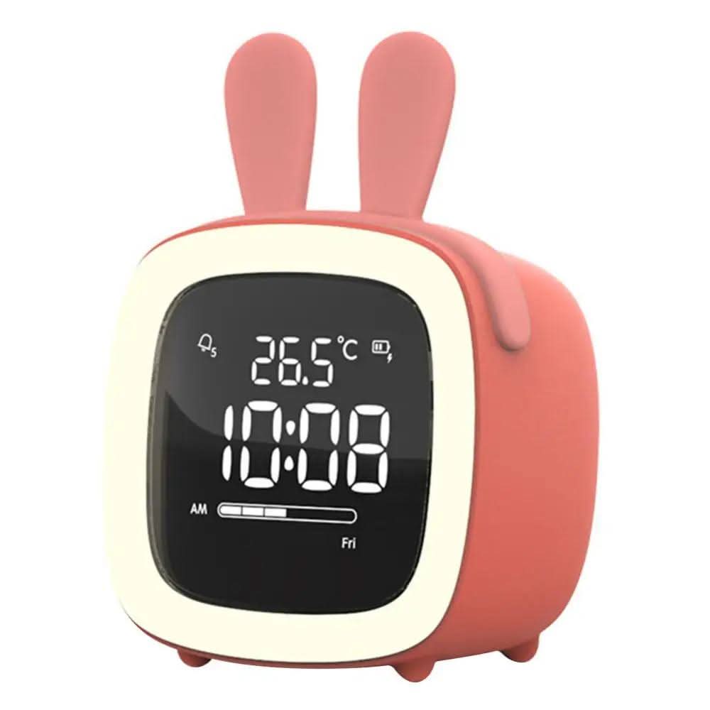 Children's Alarm Clock with Gentle Night Light for Kids-Orizon Depot