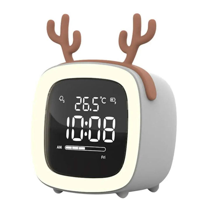 Children's Alarm Clock with Gentle Night Light for Kids-Orizon Depot