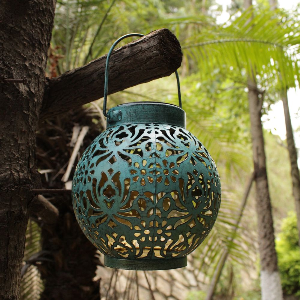 Cozy Solar-Powered Garden Lantern for Outdoor Ambiance-Orizon Depot
