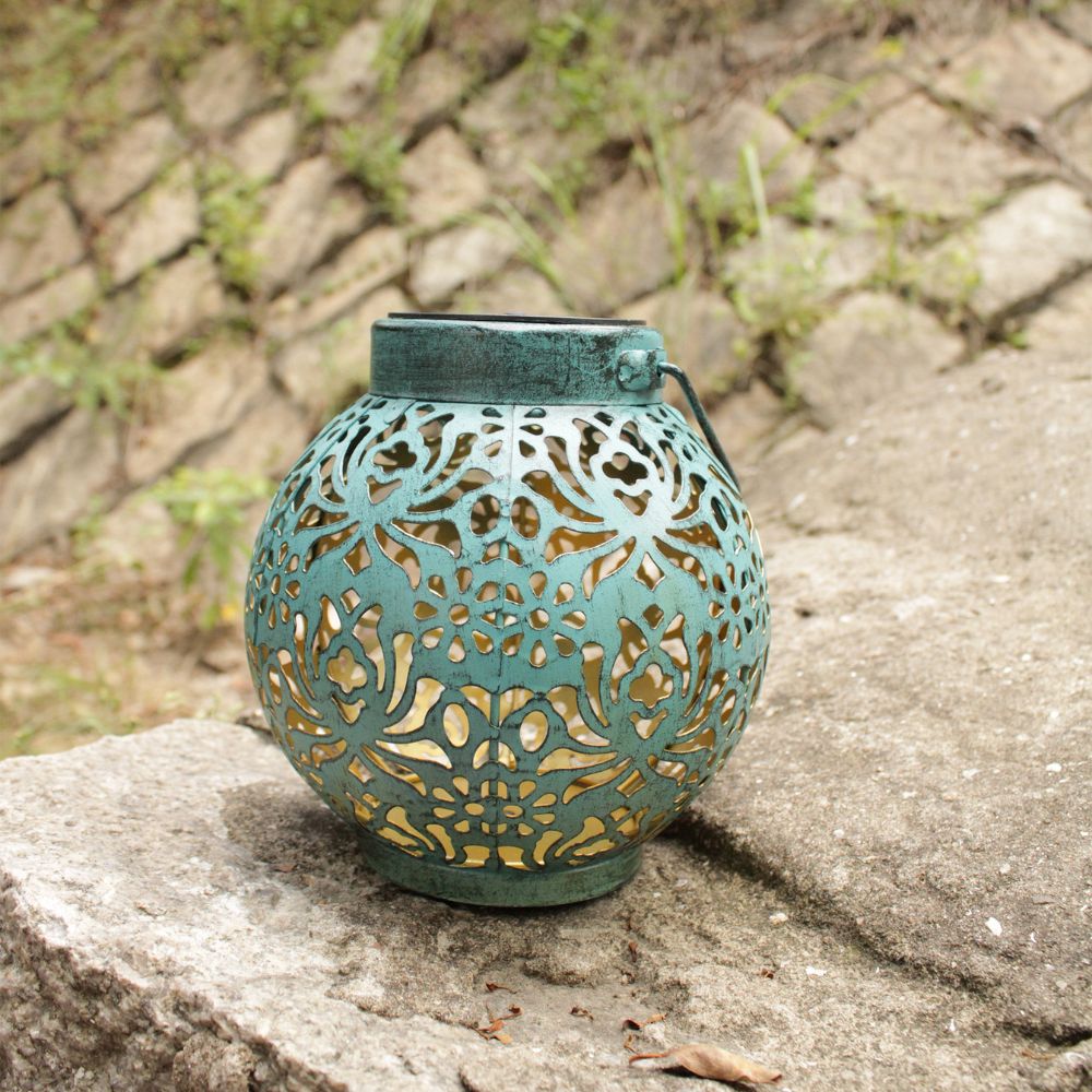 Cozy Solar-Powered Garden Lantern for Outdoor Ambiance-Orizon Depot