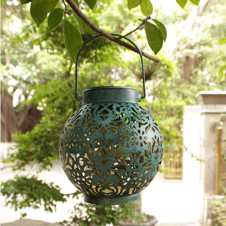 Cozy Solar-Powered Garden Lantern for Outdoor Ambiance-Orizon Depot
