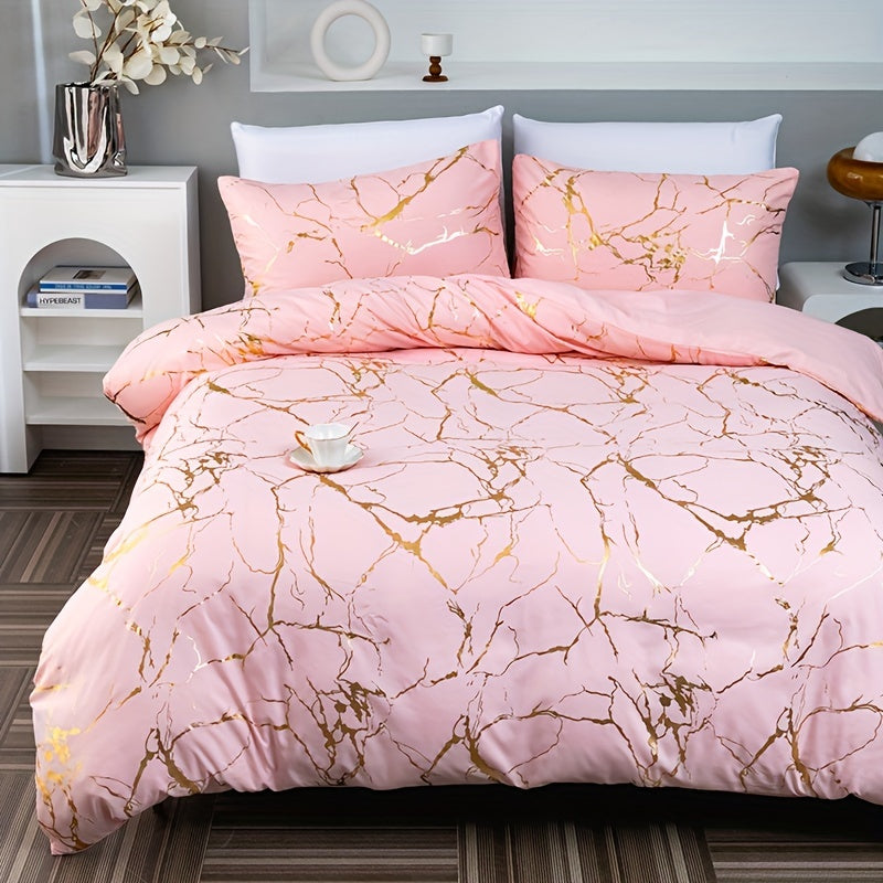 Luxury Silk Soft Duvet Cover Set – Elegant and Comfortable Bedding-Orizon Depot