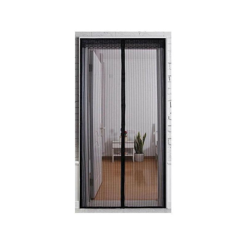 Magnetic Fly Screen Door with Continuous Hook and Loop Fastener-Orizon Depot