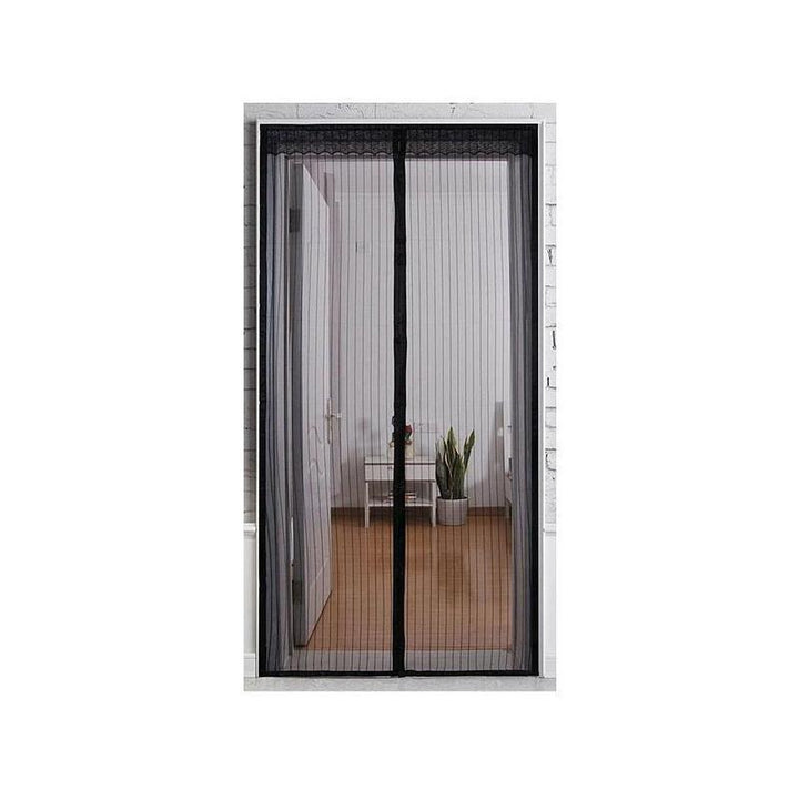 Magnetic Fly Screen Door with Continuous Hook and Loop Fastener-Orizon Depot