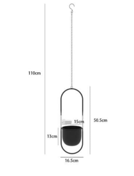 Luxury Modern Hanging Planters for Stylish Home Decor-Orizon Depot