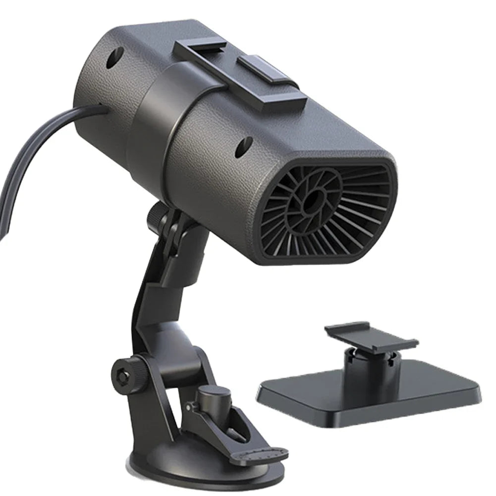 Car Heater Demister with Suction Cup for Clear Winter Windshield-Orizon Depot