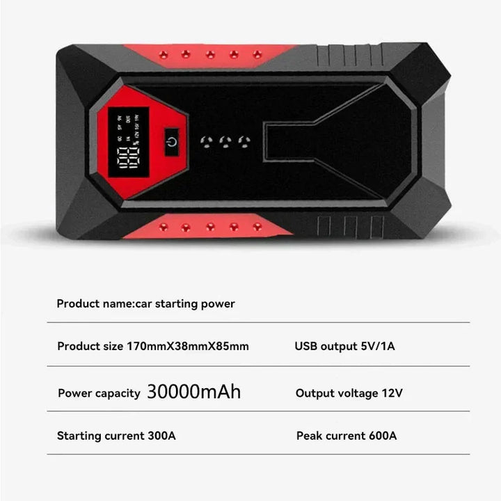 Car Jump Starter Power Bank 18000mAh 1200A Emergency Booster-Orizon Depot